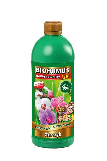 Biohumus Life Naturalny Nawóz Do Storczyków 500ml