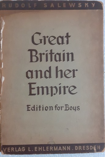 Great Britan and her Empire 1942r Imperium Brytani