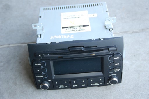KIA SPORTAGE 3 III 10-15r RADIO CD RADIOODTWARZACZ