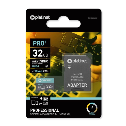 Karta pamięci microSDHC Platinet PMMSD32UI 32 GB
