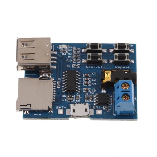 Moduł audio odtwarzacza MP3 Płytka dekodera MP3