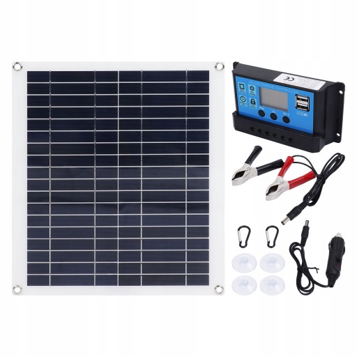 PANEL SOLARNY BATERIA SŁONECZNA 100W ELASTYCZNY