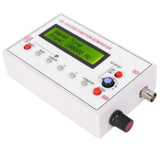1HZ-500KHz DDS generator sygnału funkcjonalnego