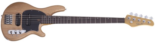 Schecter CV-5 Gloss Natural - gitara basowa 5-strunowa