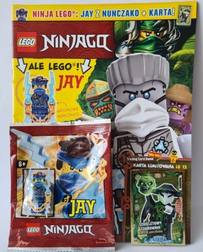 LEGO NINJAGO 5 / 2021-saszetka JAY Z NUNCZAKO