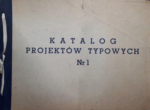 KATALOG PROJEKTÓW TYPOWYCH NR 1