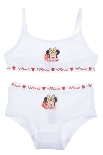 Disney oryginalna bielizna dla dziewczynki Minnie Mouse r.128 cm