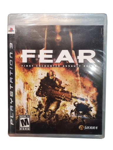 FEAR F.E.A.R. FIRST ENCOUNTER ASSAULT RECON PS3
