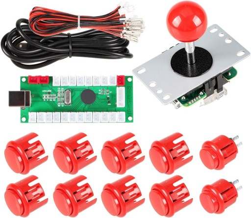 1 odtwarzacz Arcade DIY Kit USB Encoder do PC