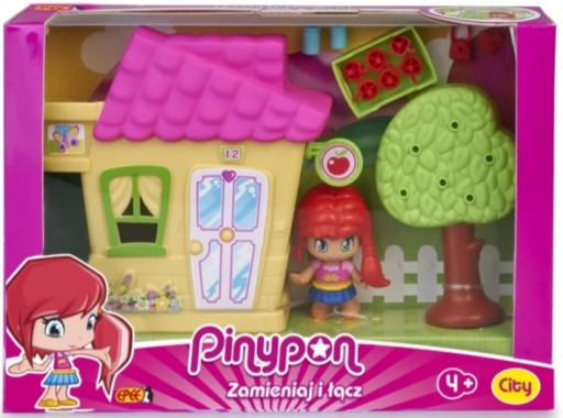PINYPON CITY DOMEK + LALECZKA EPEE 16617 ŻÓŁTY