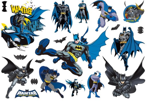 TATUAŻE ZMYWALNE DLA DZIECI BATMAN AVENGERS CG231