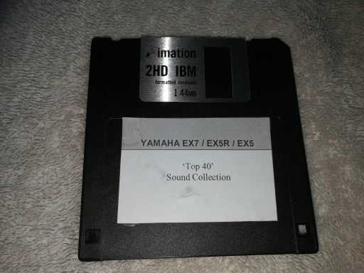 Yamaha EX7, EX5, EX5R - Top 40 - Sound Collection