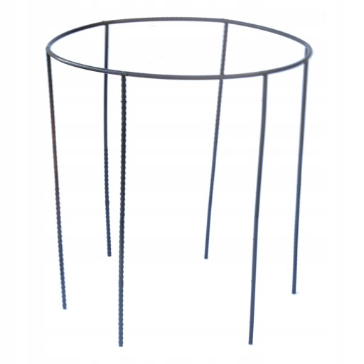 PERGOLA PODPORA DO KWIATÓW ROŚLIN OBRĘCZ 76X60CM