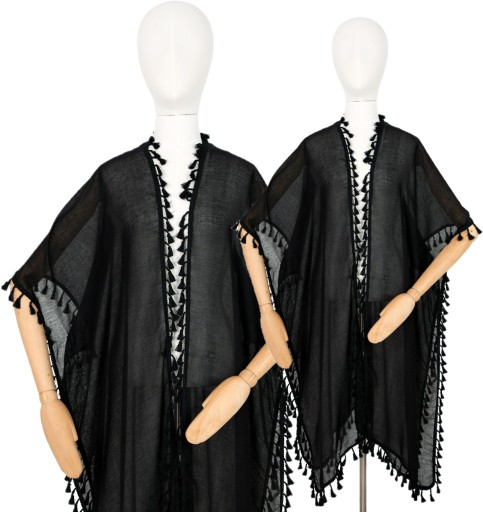 Pareo NOVARA ~ boho , frędzle ~ r.uni