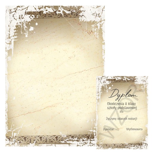 Dyplom Galeria Papieru ANTYK 170g 25ark