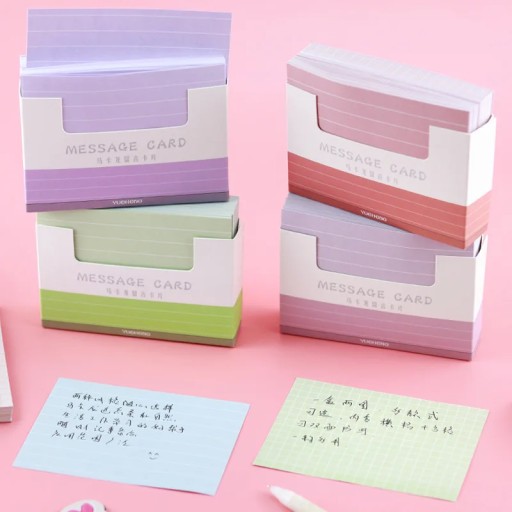 150 Pcs Writing Index Card Colorful Cards Off