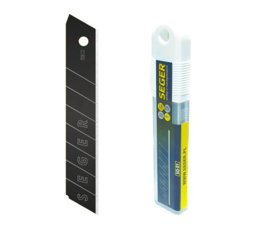 Ostrza trapezowe SK2 black wzmacniane SEGER SO-01