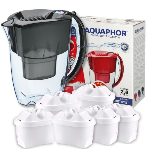Filtr do wody dzbanek Aquaphor + 6 wkładów Maxfor