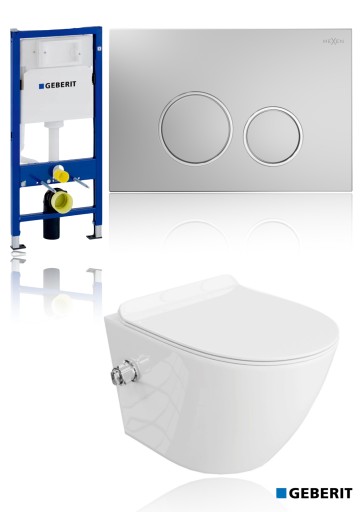 GEBERIT stelaż WC z funkcją bidetu z termostatem podtynkowy toaleta myjąca
