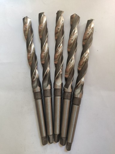 Wiertło do metalu NWKc fi 14.0 mm HSS na stożku Morse'a MK1 zestaw 5 szt