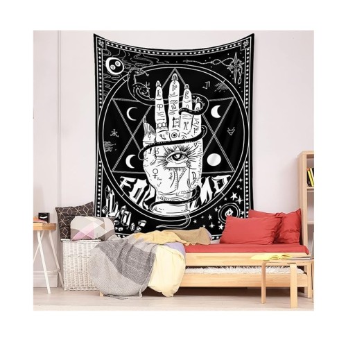 Gobelin makata na ścianę dekoracja ścienna z nadrukiem wisząca 150 x 200 cm