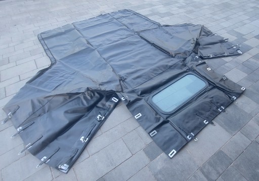 Uaz 469 Uaz 3151 Plandeka gumowa czarna