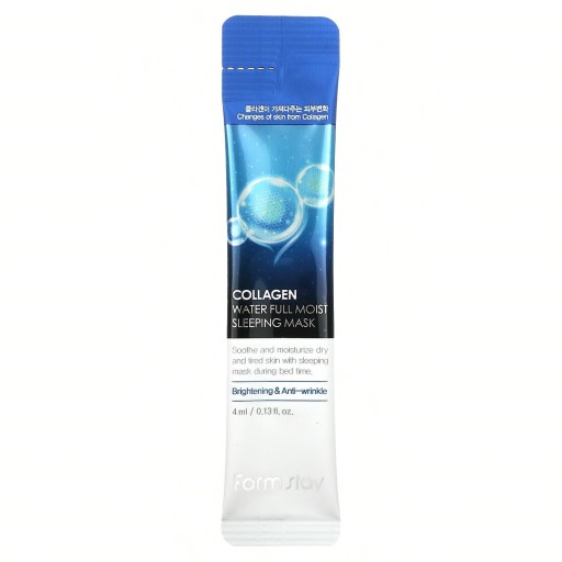 Nawilżająca Nocna maska z kolagenem FarmStay Collagen Water Full Moist 4ml