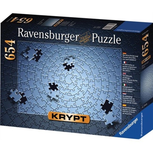 Ravensburger 654 elementów Srebrny Krypt