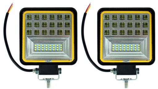 LAMPA ROBOCZA 42LED LEDOWA 126W 12-24V x2 dwie szt