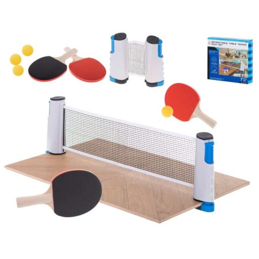 TENIS STOŁOWY PING PONG SIATKA PALETKI ZESTAW