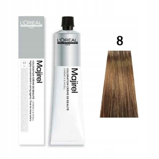 LOREAL PROFESSIONNEL PARIS MAJIREL FARBA DO WŁOSÓW 8 50ml