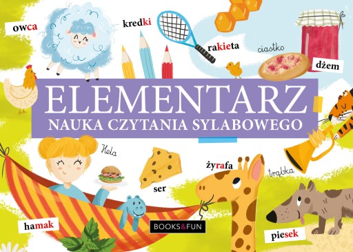 ELEMENTARZ NAUKA CZYTANIA SYLABOWEGO DO CZYTANIA