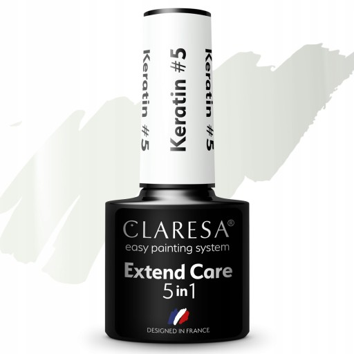 Claresa KERATIN baza lakier top 5w1 nadbudowa #5