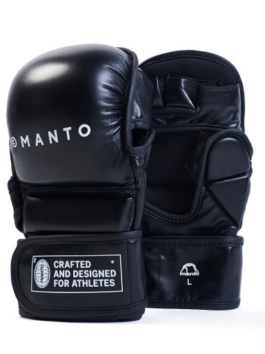 MANTO RĘKAWICE MMA chwytne SPARINGOWE impact L