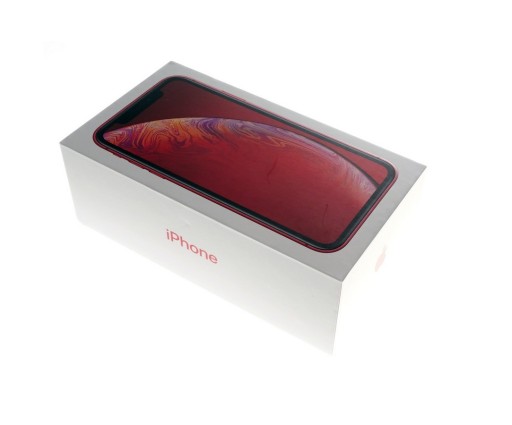 Pudełko Apple iPhone XR 128GB red ORYG