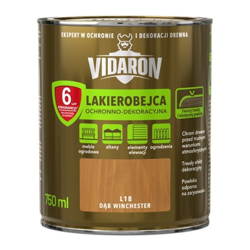 Vidaron Lakierobejca 0,75L L18 Dąb Winchester do drewna