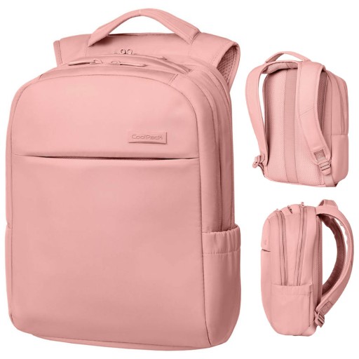 Coolpack Force Plecak biznesowy na laptopa 14' Powder Pink różowy E42004