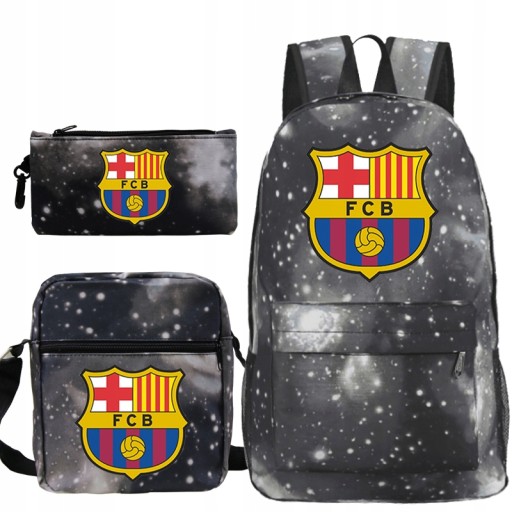 ZESTAW PLECAK TORBA PIÓRNIK FC BARCELONA