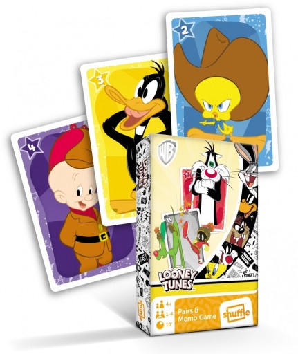 LOONEY TUNES KARTY CZARNY PIOTRUŚ + MEMO