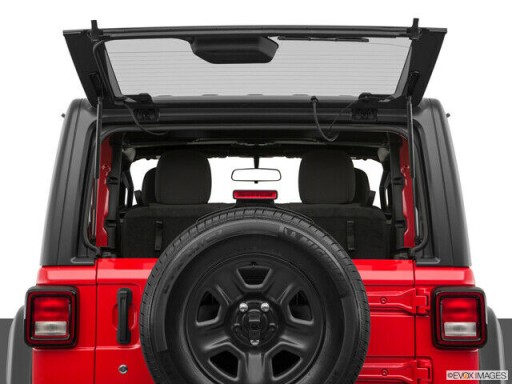 SZYBA TYLNA HARDTOP BLACK JEEP WRANGLER JL 2018+