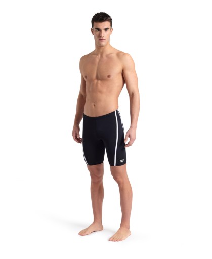 Spodenki treningowe Arena MEN'S PRO FILE SWIM JAMMER BLACK-WHITE 100