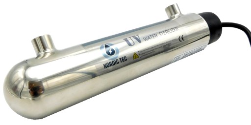 FILTR UV do WODY STERYLIZATOR UV lampa UV 4W Nordic Tec Philips