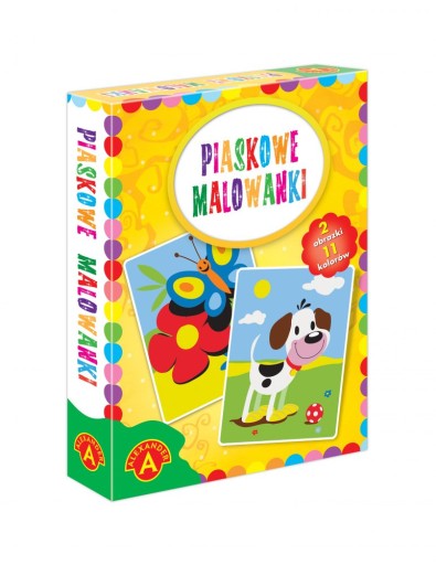 PIASKOWE MALOWANKI - PIES, MOTYL - Alexander