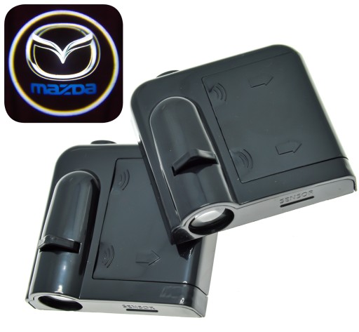 MAZDA! Led Logo Projektor HD Lampka Bezprzewodowy!