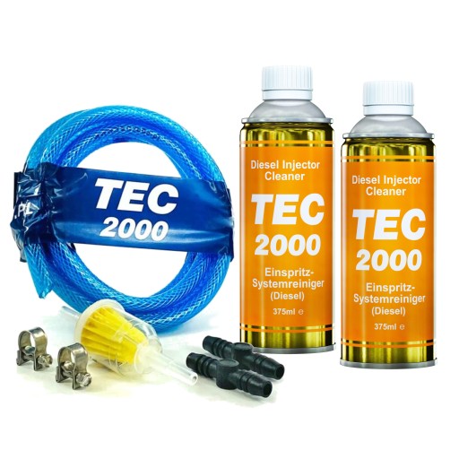 TEC2000 ZESTAW DO CZYSZCZENIA WTRYSKÓW DIESEL XL
