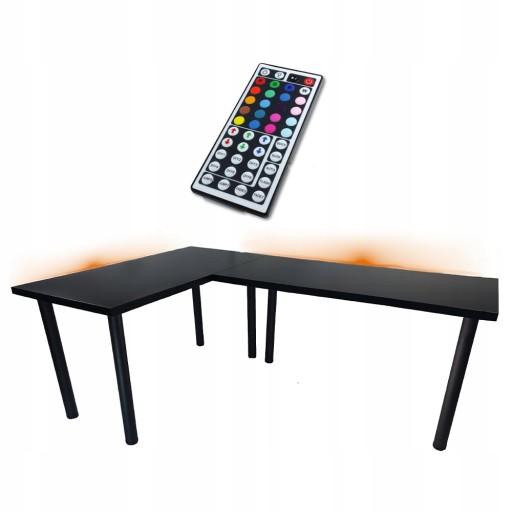 BIURKO GAMINGOWE NAROŻNE 180x120 STÓŁ PRODUCENT