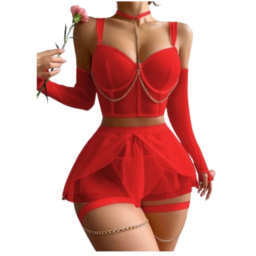 SEKSI strój Kobiecy Sexy bielizna SEKSOWNA PREMIUM erotyczny piękny