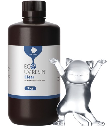 Żywica UV Anycubic Plant-based Eco Clear 1l