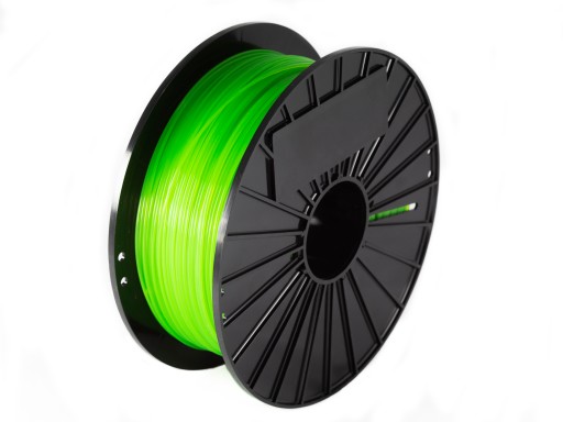 Filament F3D PLA Green Transparent 1kg 1,75mm do drukarki 3D