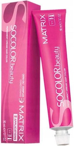MATRIX SOCOLOR.BEAUTY FARBA DO WŁOSÓW CAŁA PALETA INTENSYWNE KOLORY
